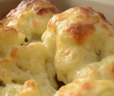 Cauliflower Cheese.